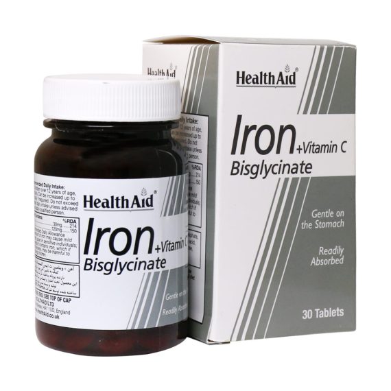 Health-Aid-Iron-Bisglycinate-30-Tab